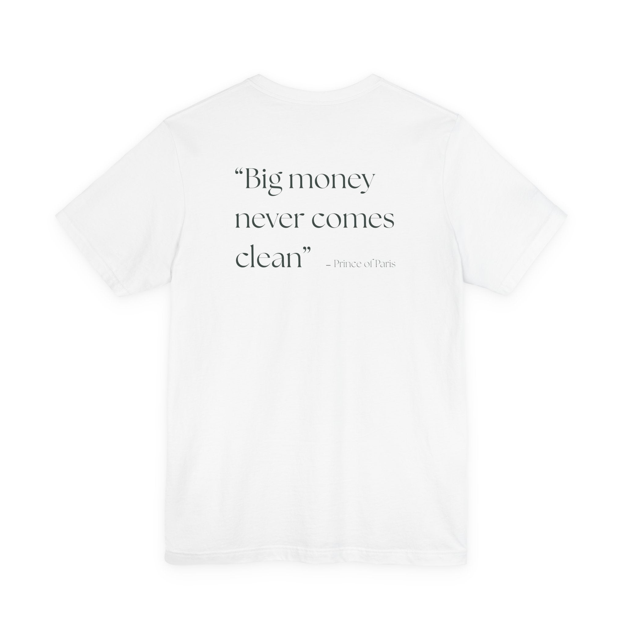 Big Money Never Comes Clean